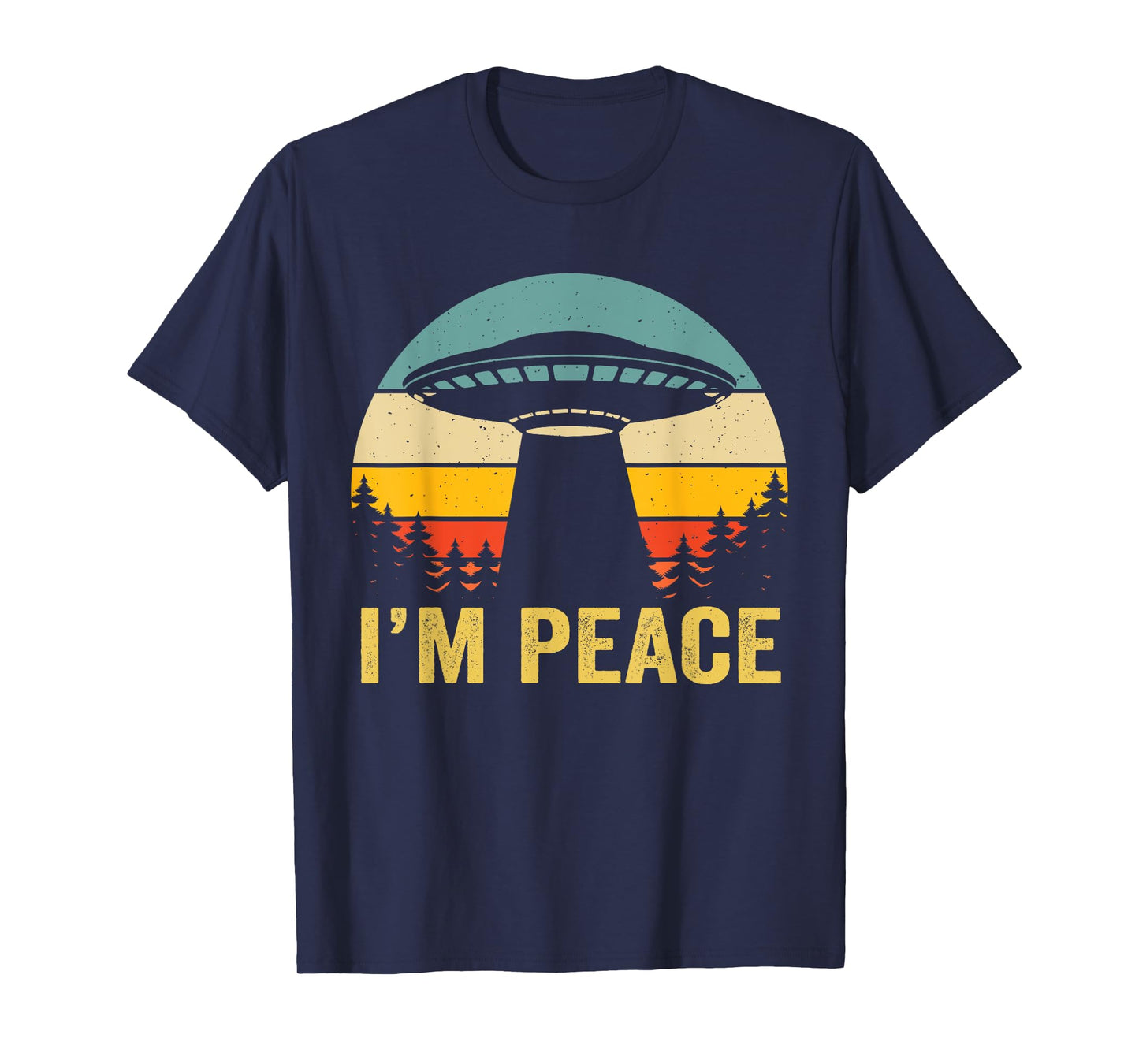 I Come In Peace im Peace Matching Couples Alien T-Shirt
