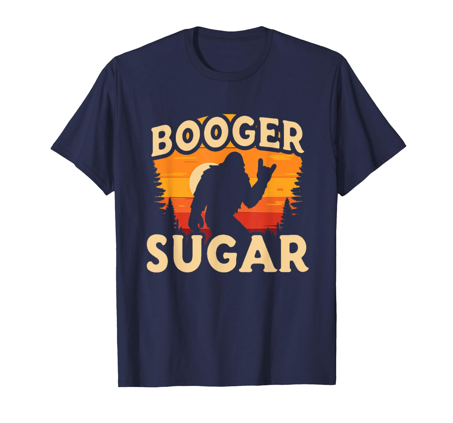 Booger Sugar Sasquatch Yeti Nose Beers Funny Adult Meme T-Shirt