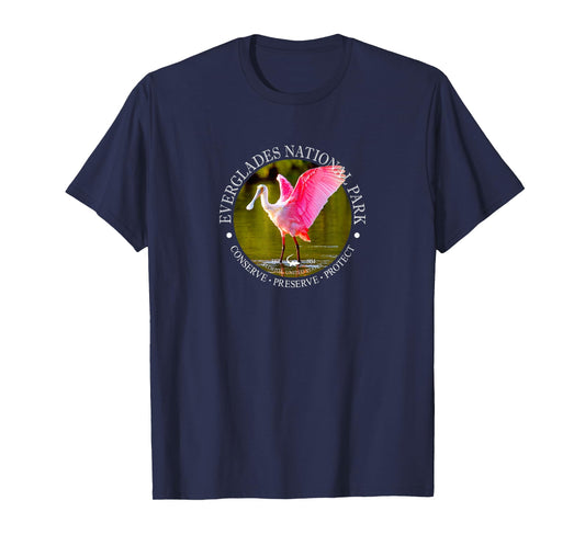 Everglades National Park Tee for Spoonbill Lovers T-Shirt