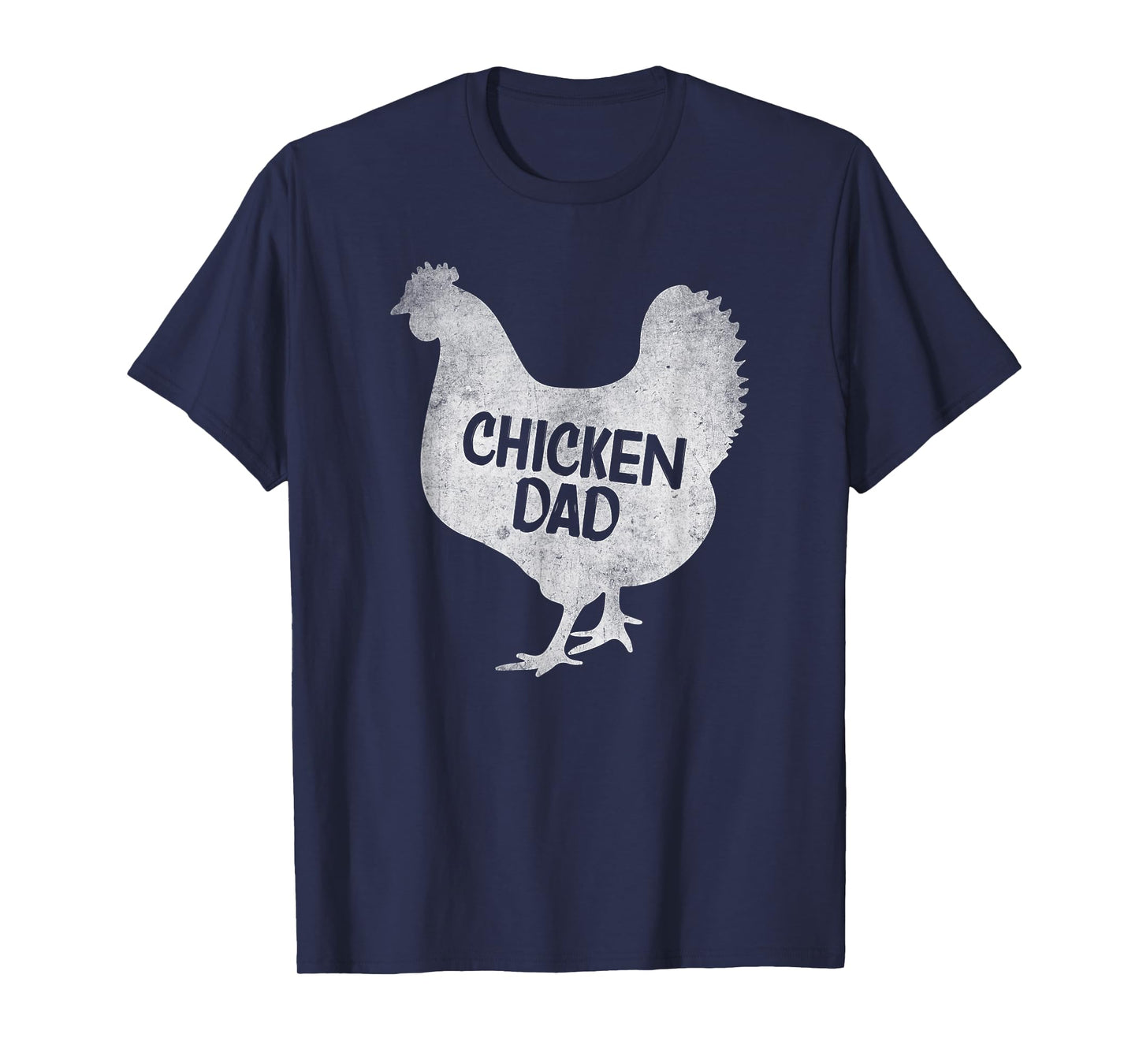 Chicken Dad Father's Day Funny Chicken Farm Farmer Dad T-Shirt