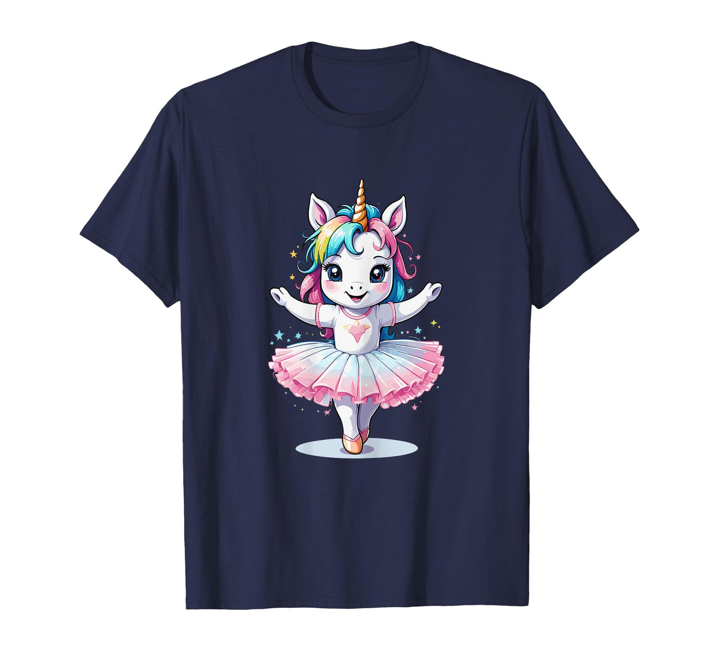 Cute Unique & Modern Unicorn Ballet & Ballerina T-Shirt