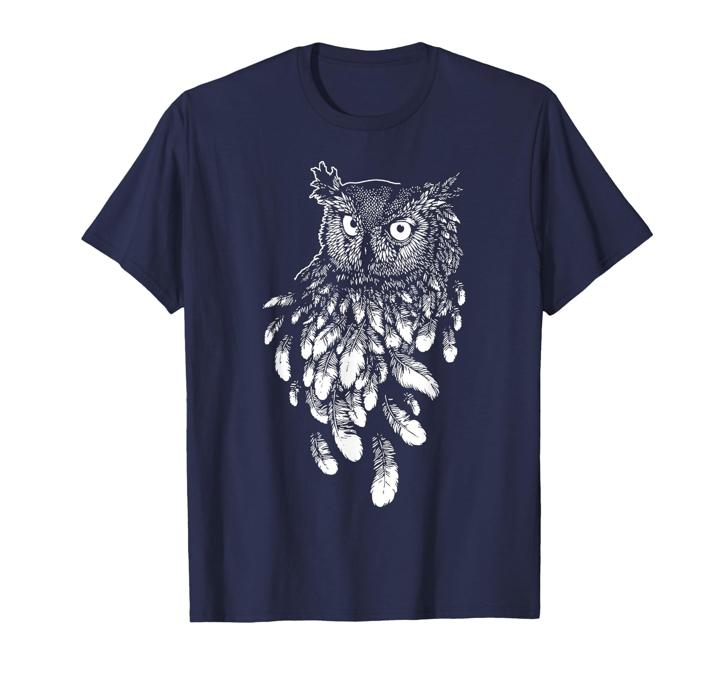 Owl Gift Tribal Owl Spirit Animal T-Shirt