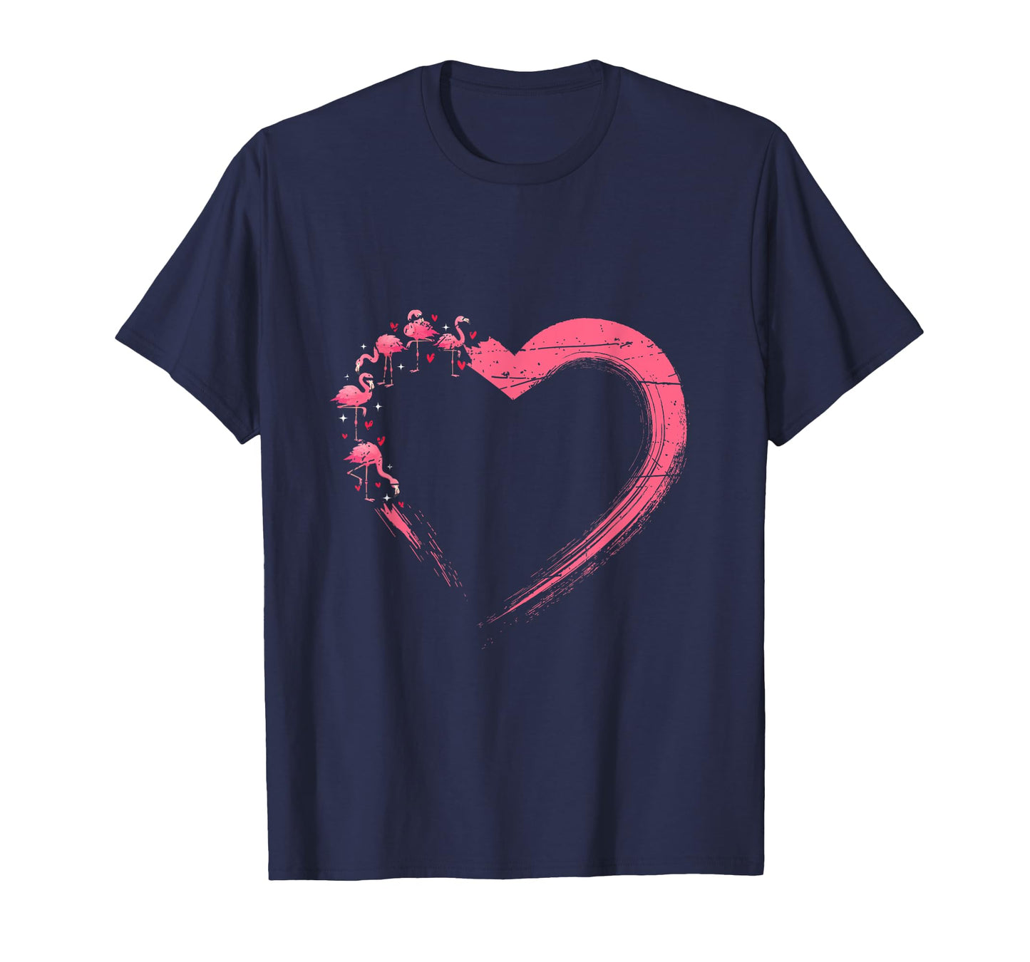 Heart Flamingo T-Shirt