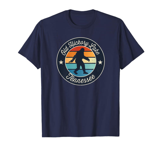 Old Hickory Lake Tennessee Sasquatch Souvenir T-Shirt