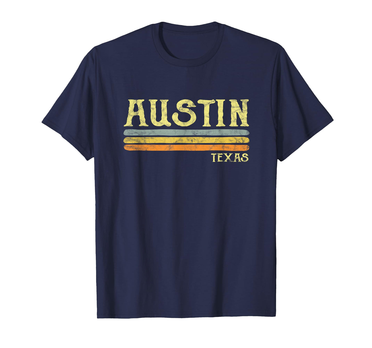 Vintage Austin Texas Tx T-shirt Retro Love Gift Souvenir T-Shirt