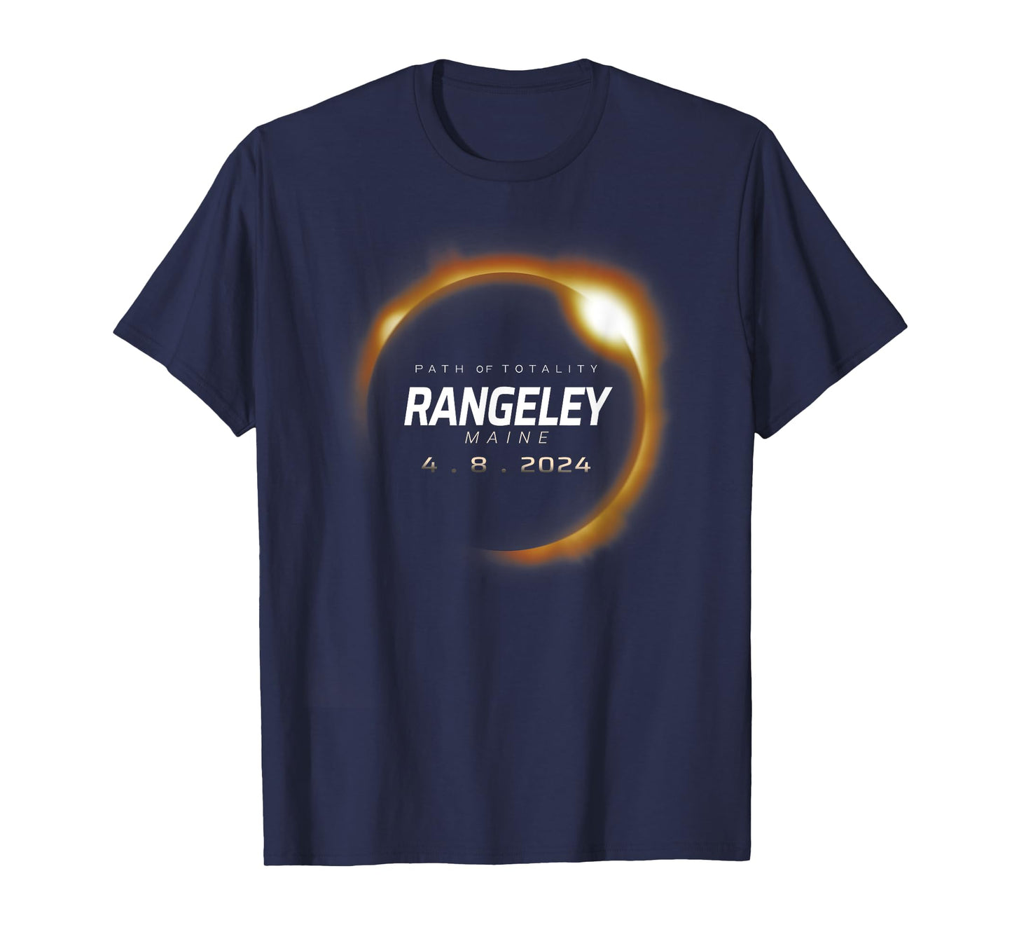 Total Solar Eclipse 2024 Rangeley Maine April 8 2024 T-Shirt