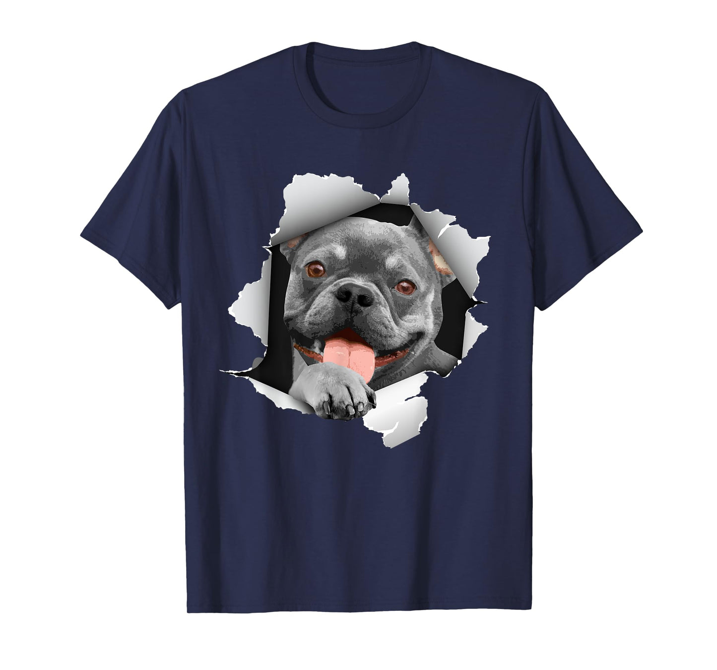 Cool French Bulldog Art For Men Women Frenchie Bulldog Lover T-Shirt