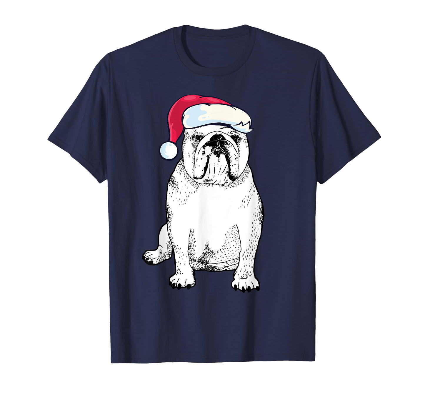 English Bulldog Christmas Shirt Gifts for Dog Lover Owner T-Shirt for Men Women Kids