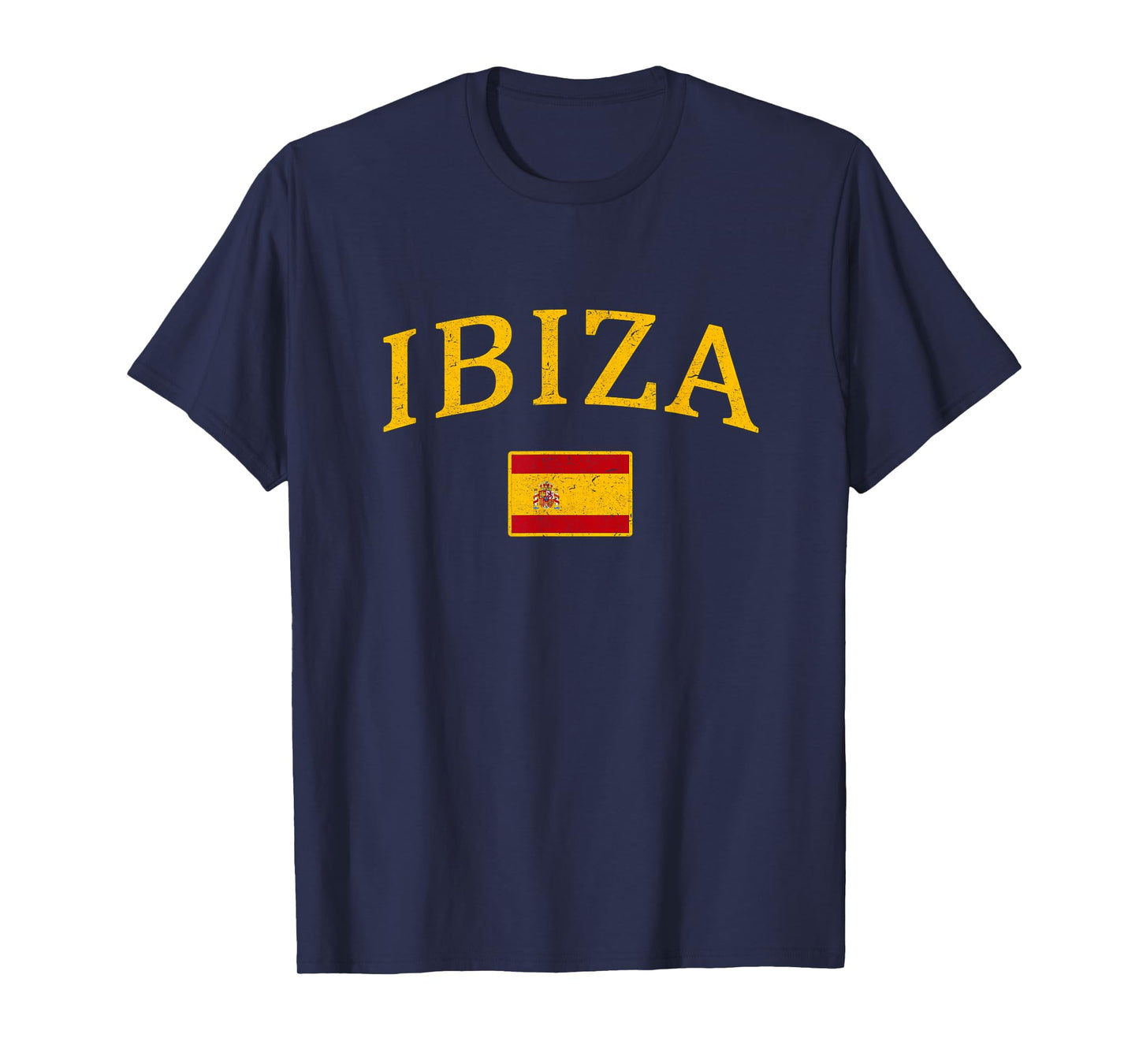 Ibiza Spain T-shirt Spanish Flag Espana Tourist Souvenir T-Shirt