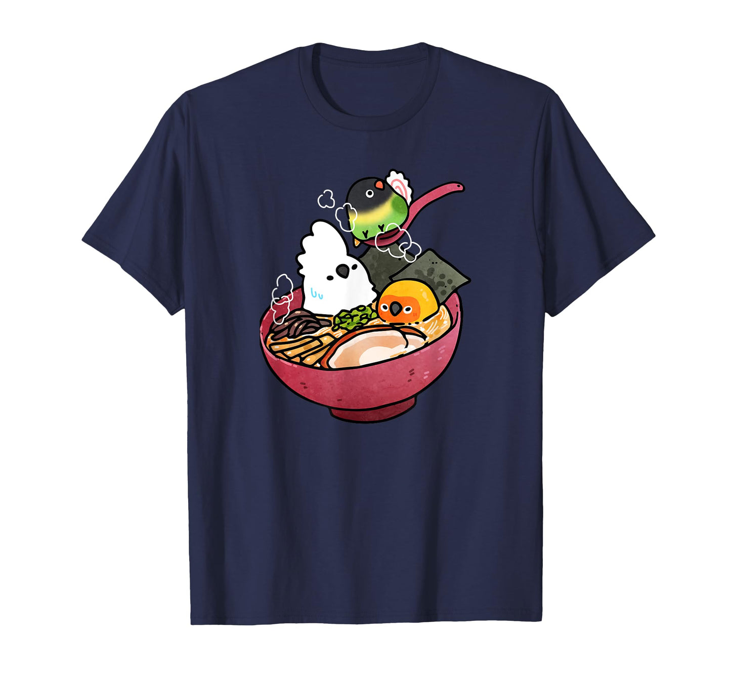 Bird Ramen Cute T-Shirt T-Shirt