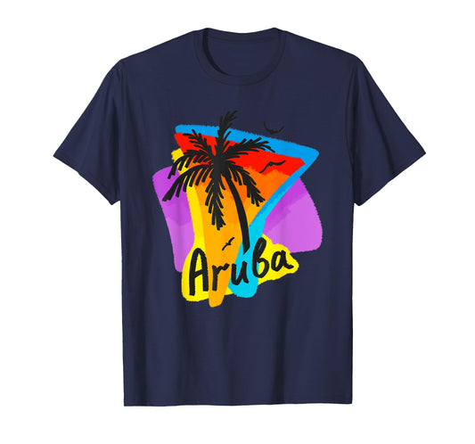 Aruba Palm Bird T-Shirt