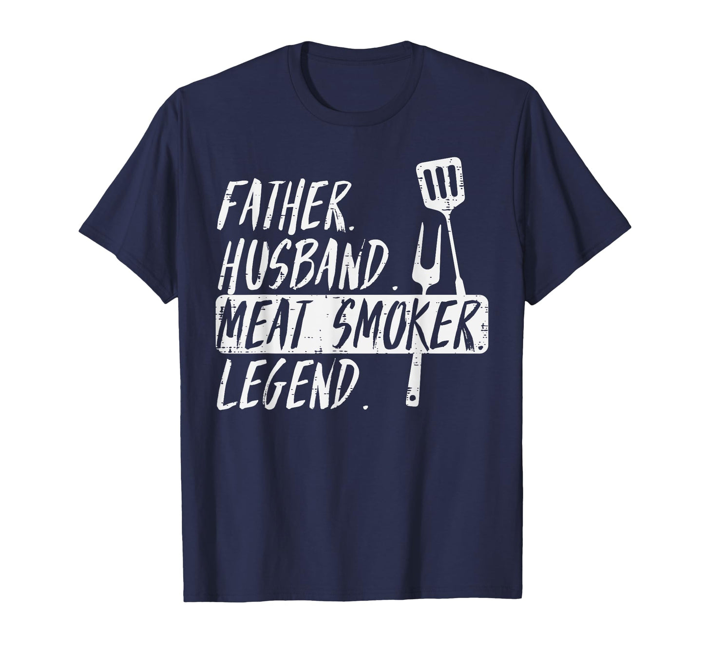 Father Husband Meat Grill Legend Bbq Barbecue Grill Men T-Shirt