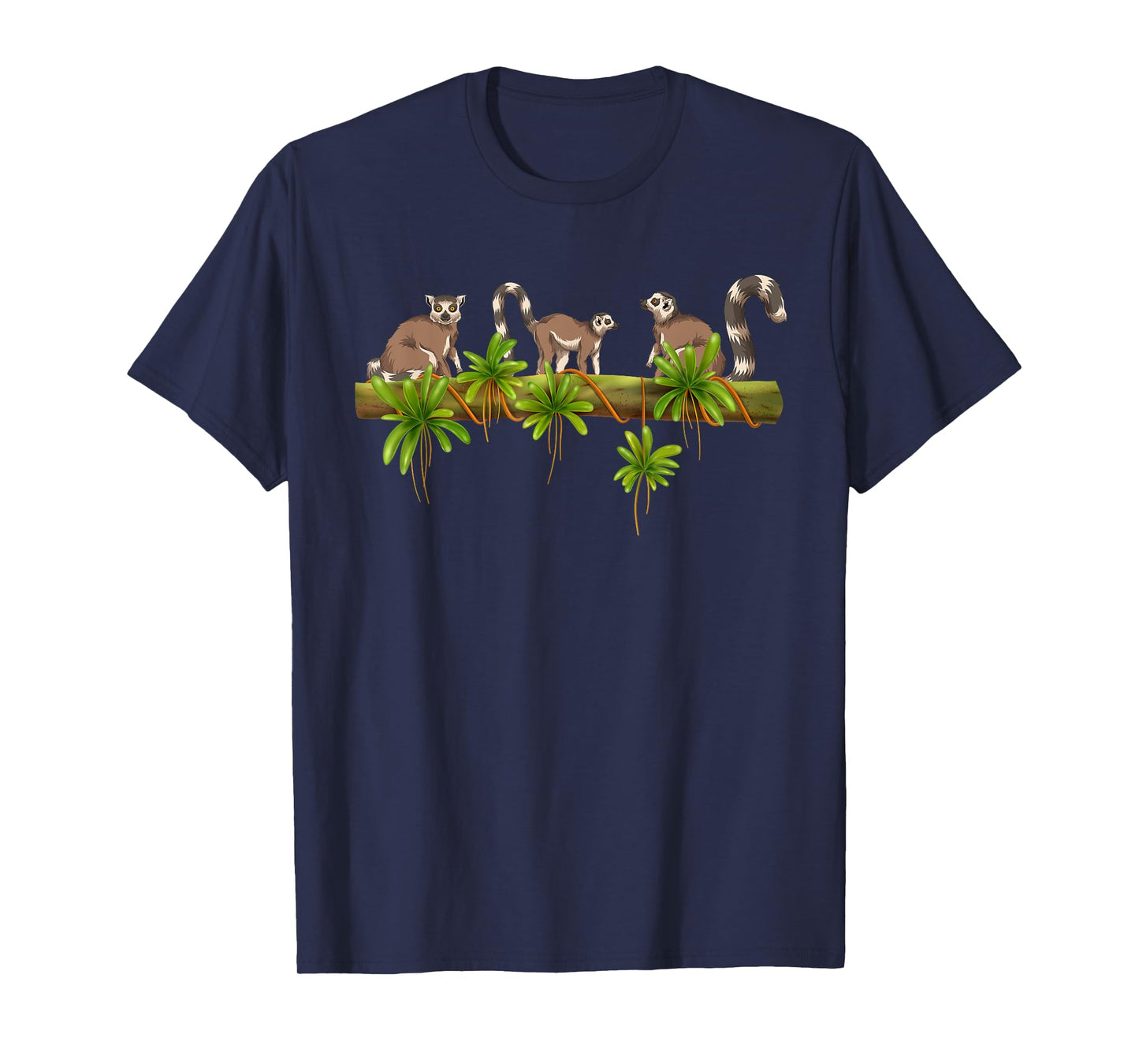 Sifakas Lemur Lover Vari Madagascar Animal Monkey Lemur T-Shirt