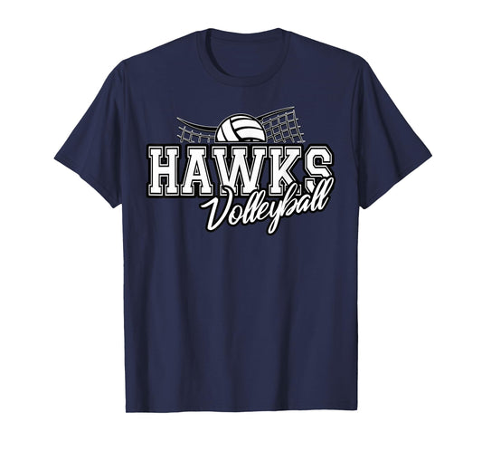 Hawks Volleyball Back to School Spirit T-Shirt