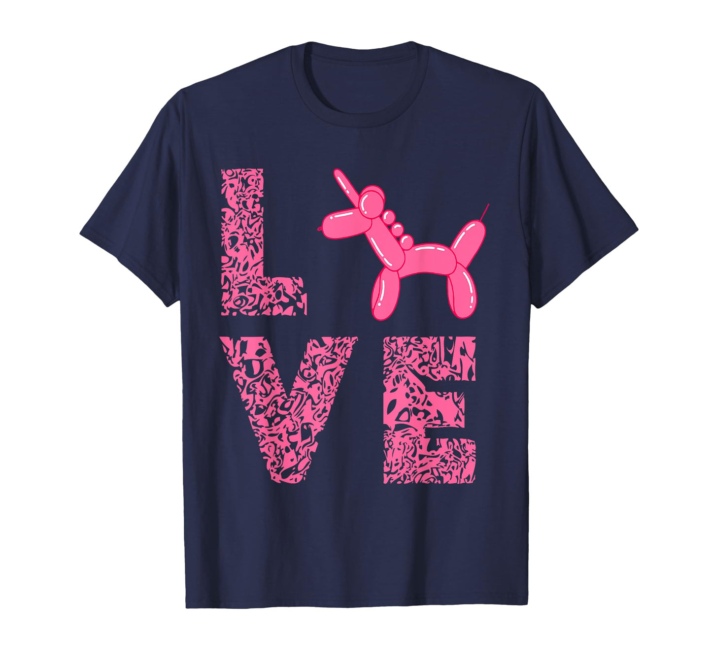 Balloon Twisting Unicorn Love Balloon Artist Balloon Animal T-Shirt