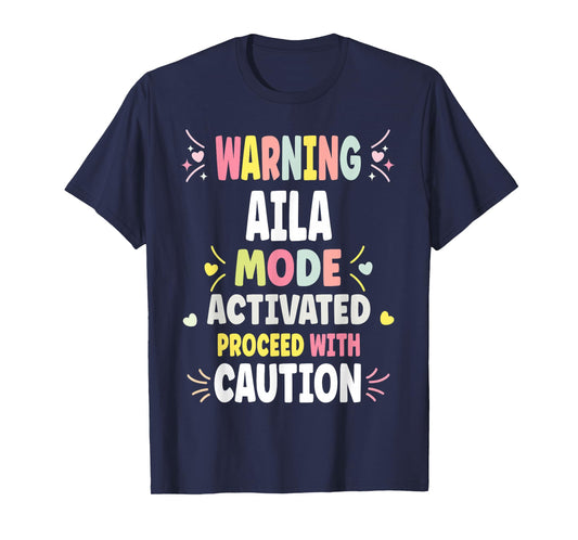 AILA Personalized Women's Gift Custom AILA T-Shirt