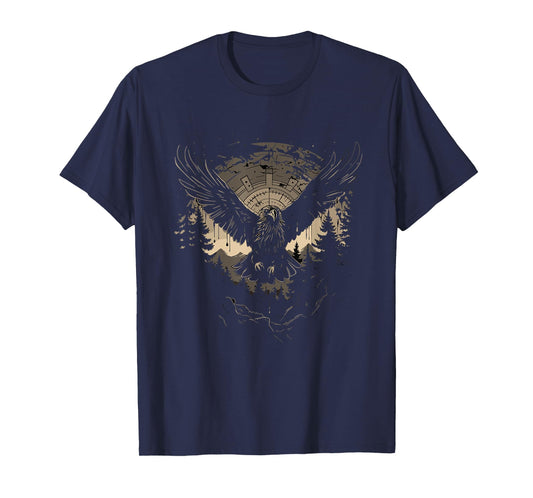Crow Raven Norse Mythology Viking Vikings lover T-Shirt