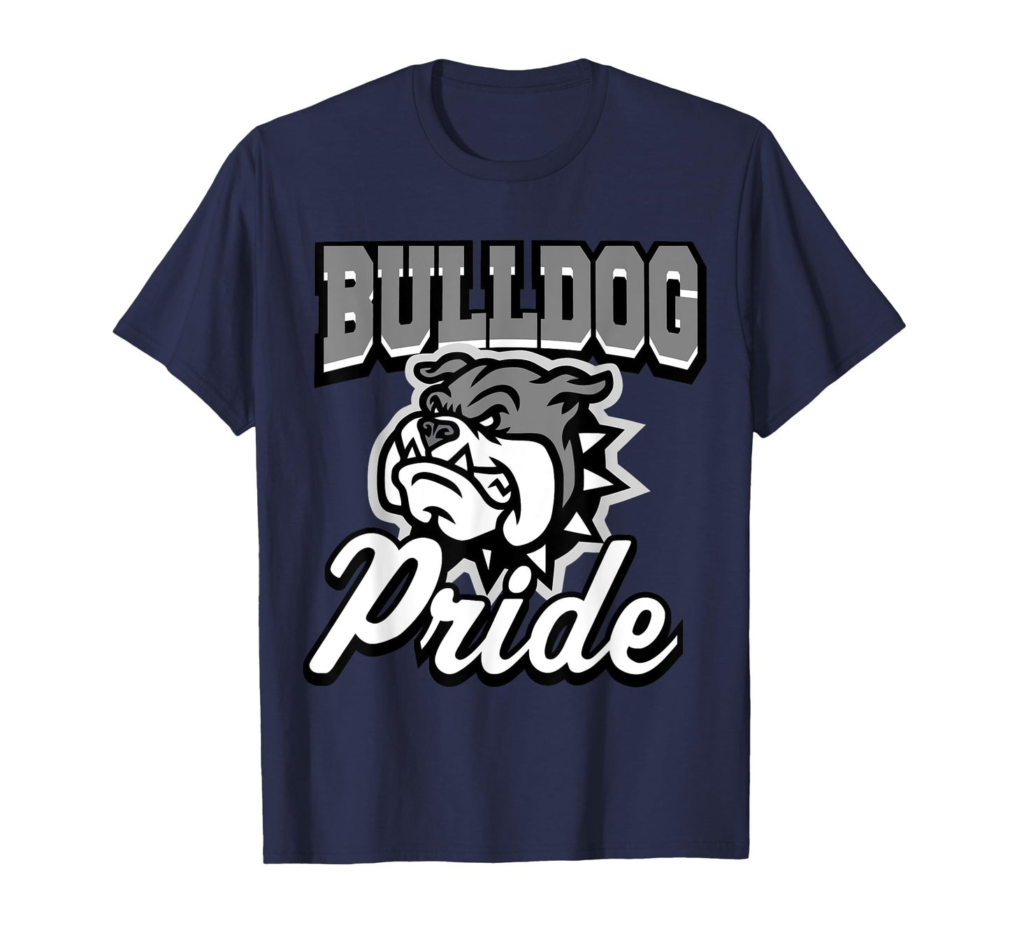 Bulldog Mascot English Bulldog Pride and Loyalty Shirt T-Shirt for Men Women