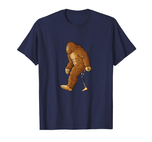 Bigfoot amputated leg amputee prosthetic leg amputation T-Shirt