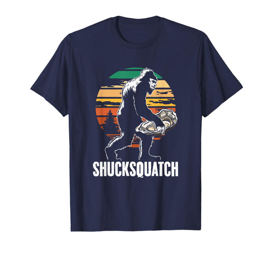 Shucksquatch Oyster Shucker Sasquatch Shuck Oyster Shucking T-Shirt
