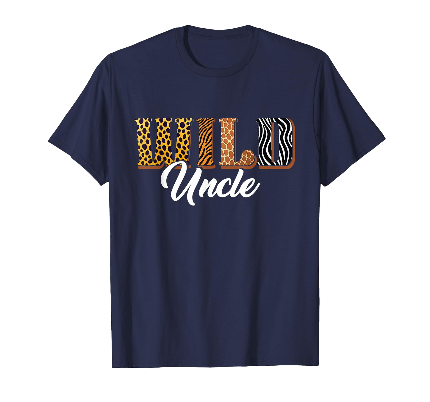Wild Uncle Zoo Safari Jungle Animal Birthday Matching Family T-Shirt
