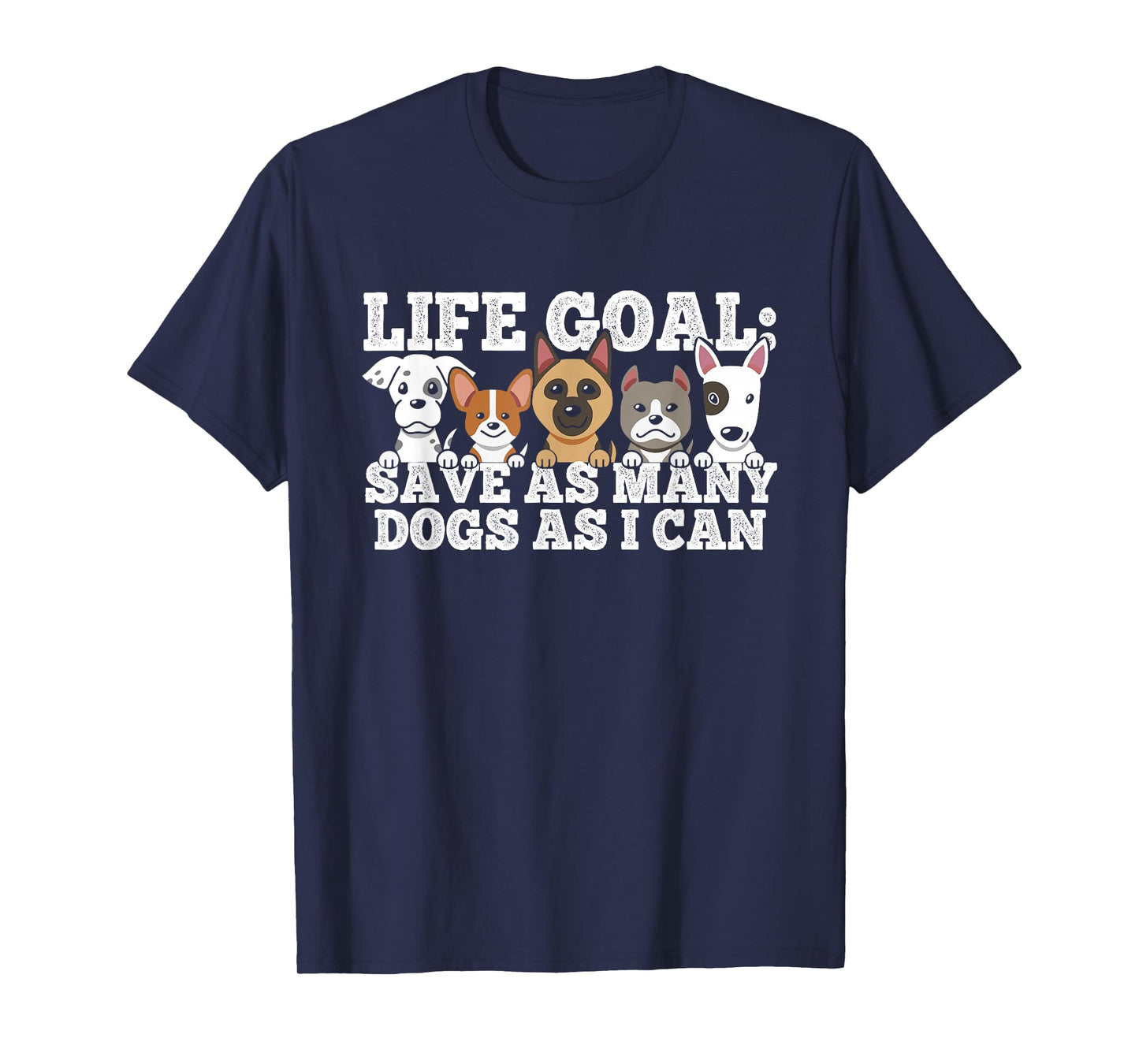 Animal Shelter Dog Rescue Dog Rescue Animal Protection - Dog Home T-Shirt