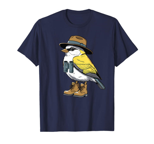 Bird Nerd Funny Bird Watching Birding Bird Lover Watcher T-Shirt