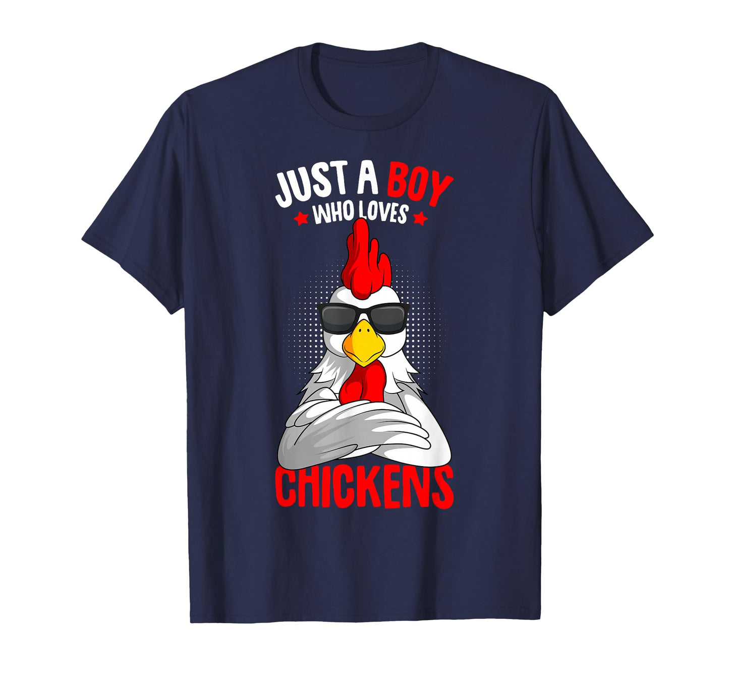 Just a Boy who loves Chickens T-Shirt