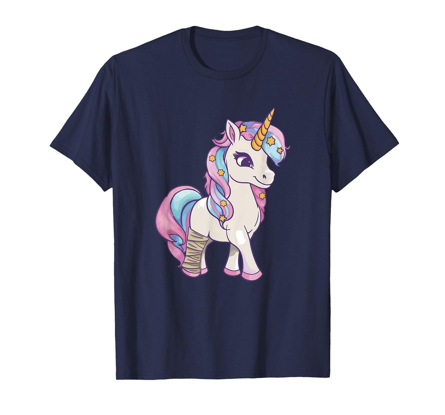 Unicorn With Broken Leg - Broken Leg Injury T-Shirt