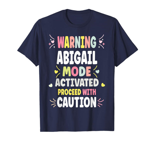 ABIGAIL Personalized Women's Gift Custom ABIGAIL T-Shirt