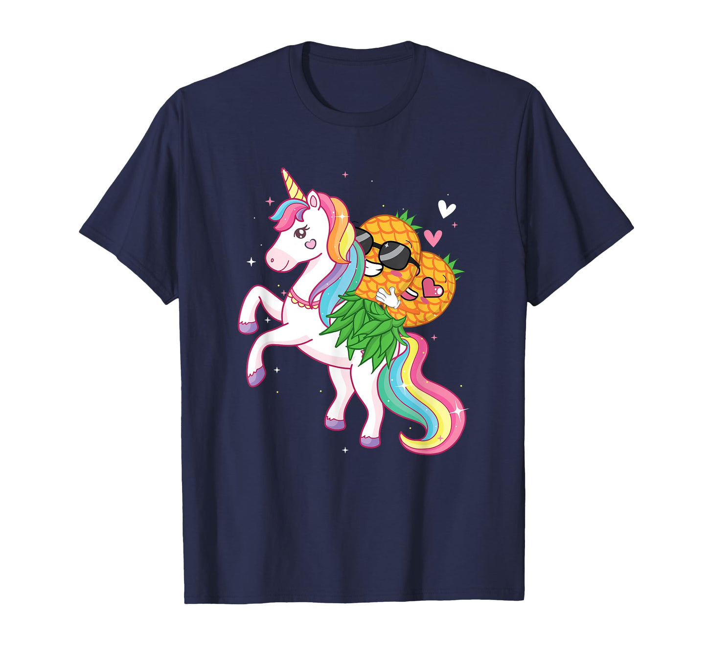 Pineapple Swinger Unicorn - Swinging Lifestyle Polyamory T-Shirt