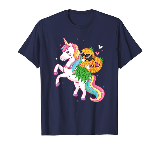Pineapple Swinger Unicorn - Swinging Lifestyle Polyamory T-Shirt