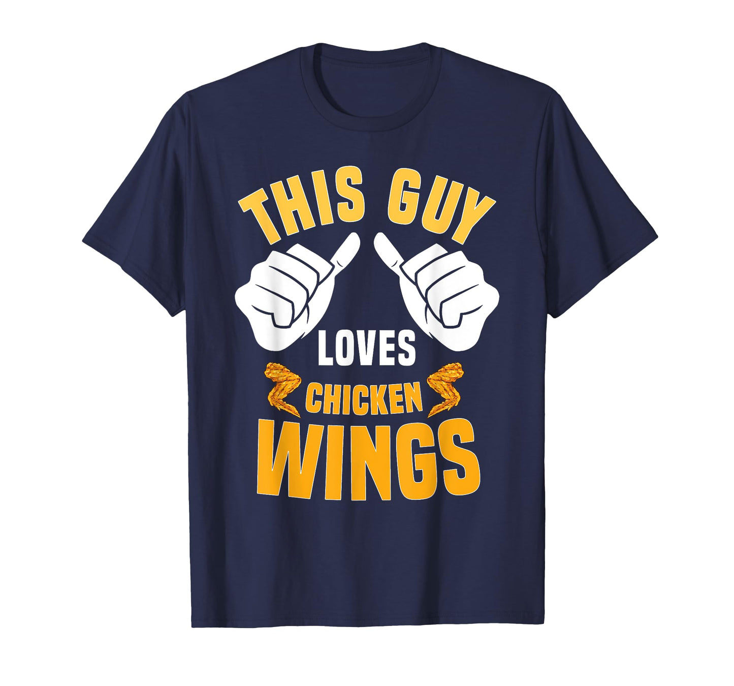 Funny Chicken Wings Lover Saying Hot Wing T-Shirt