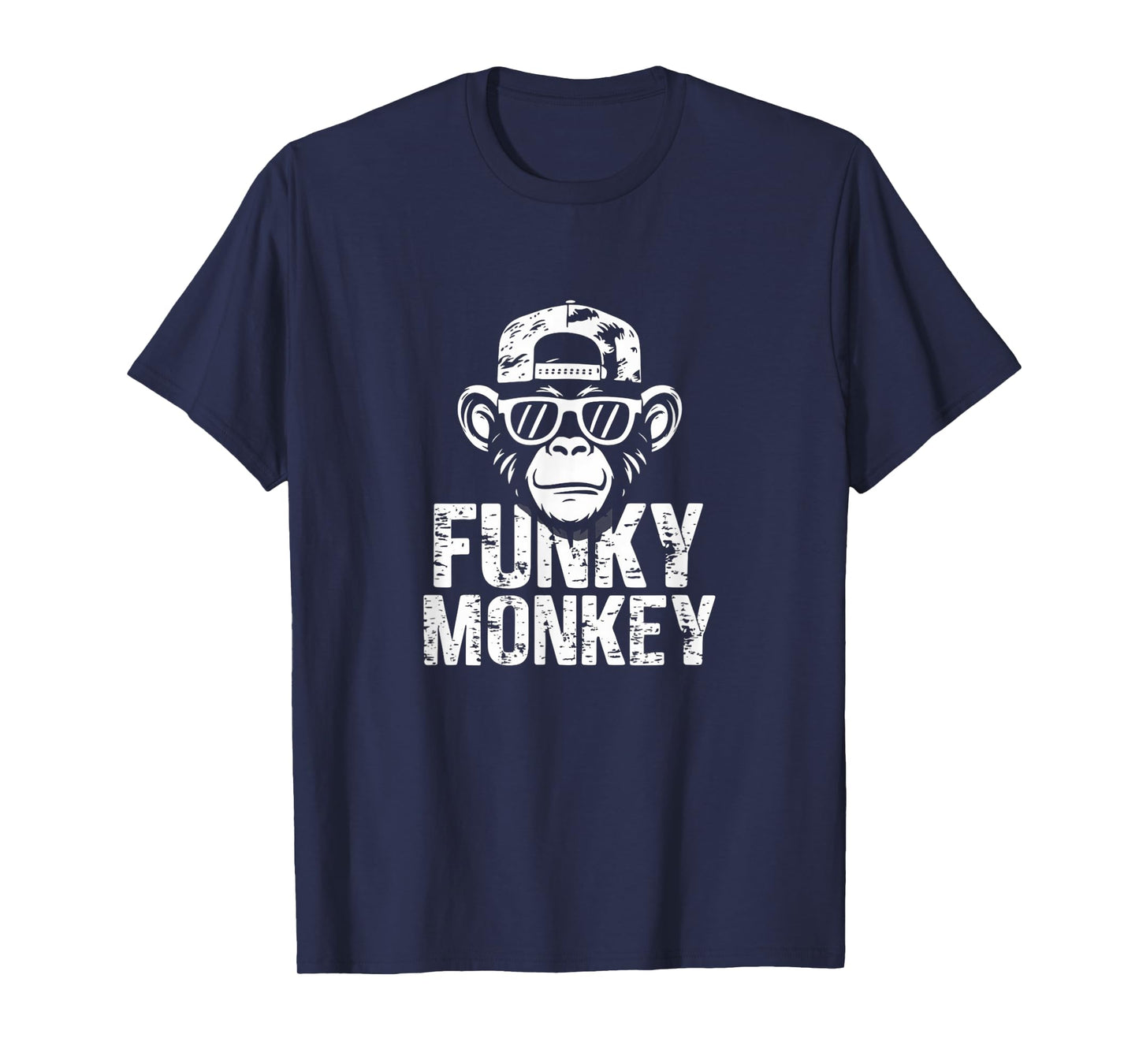 Funky Monkey Cool Monkey Graphic T-Shirt