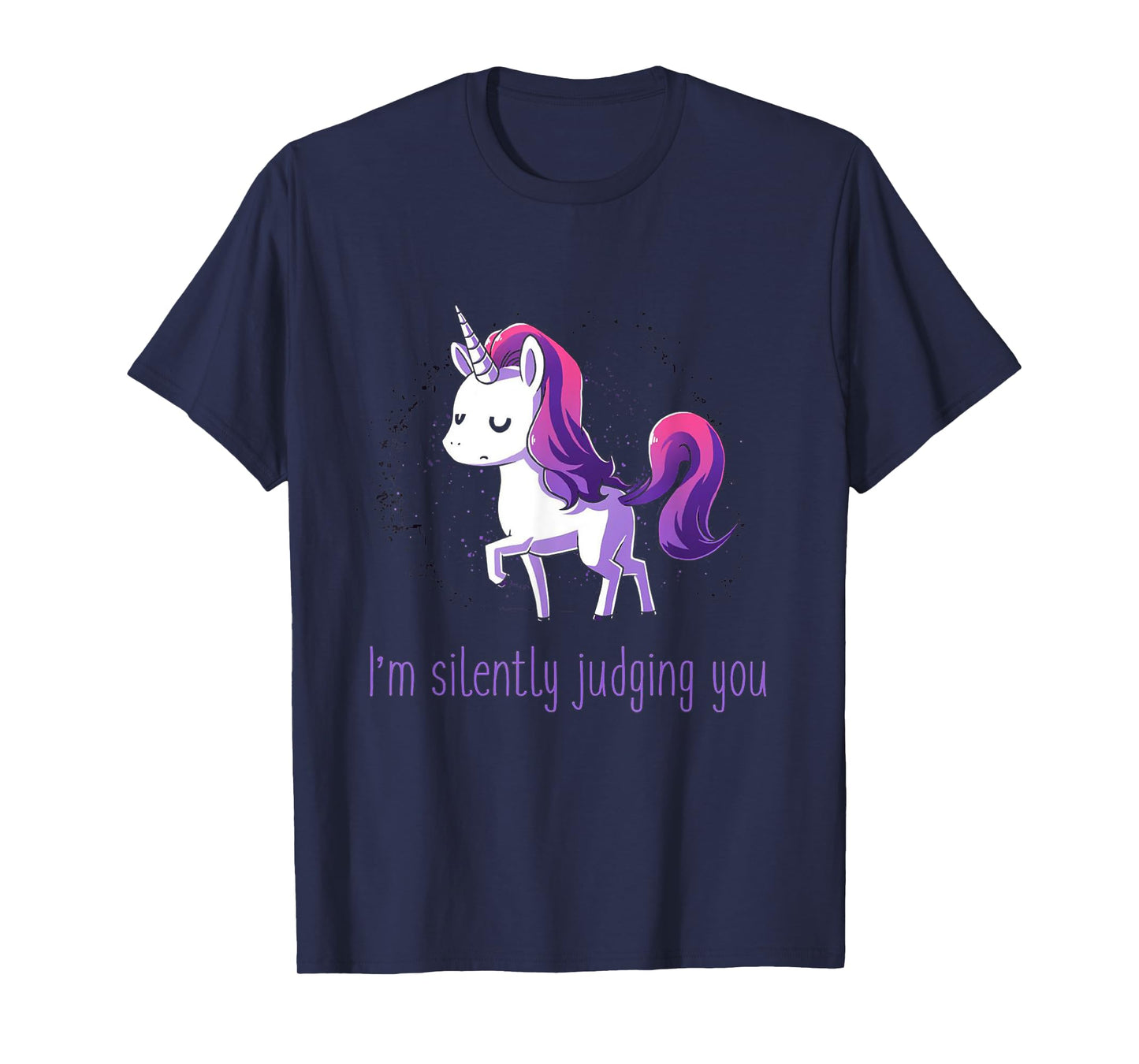 Silently Judging You Unicorn T-Shirt