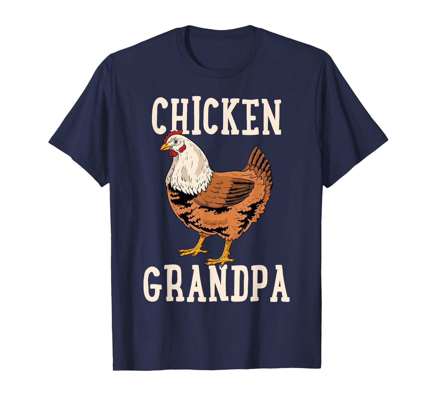 Chicken Grandfather Chicken Grandpa T-Shirt