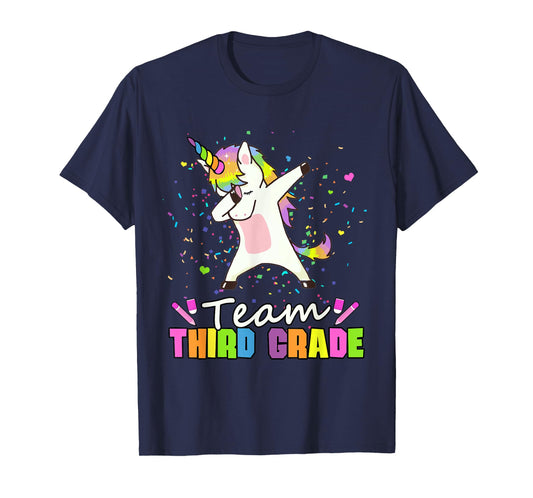 Team Third Grade Unicorn Team 3rd Grade T-Shirt