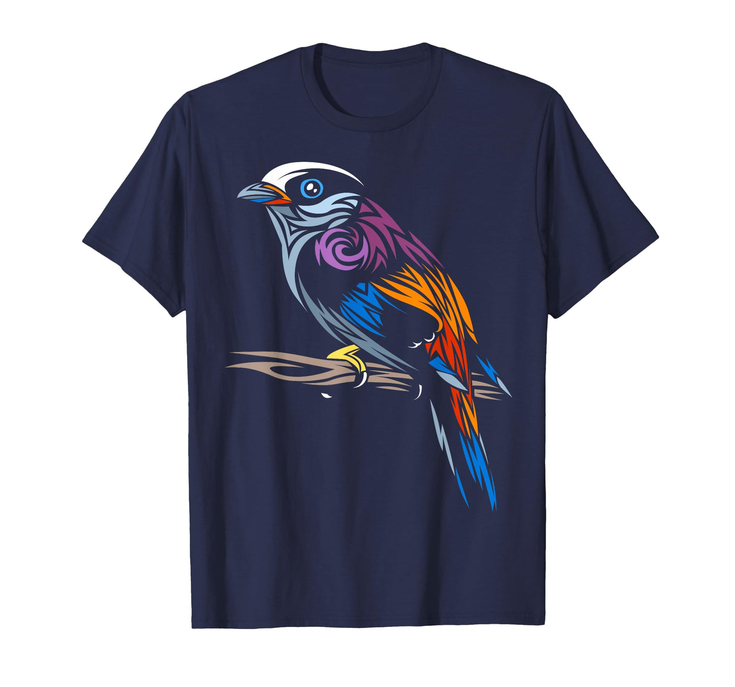 Tribal Sparrow tropical bird T-Shirt