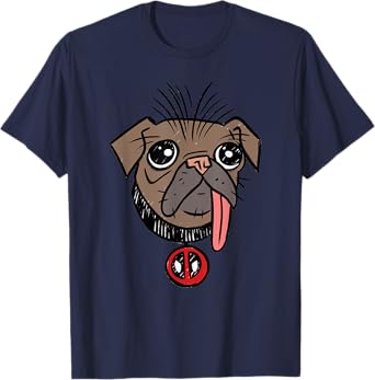 Marvel Studios Deadpool & Wolverine Dogpool Toony Big Head T-Shirt