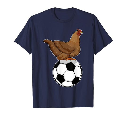 Chicken Soccer player Soccer Sports T-Shirt