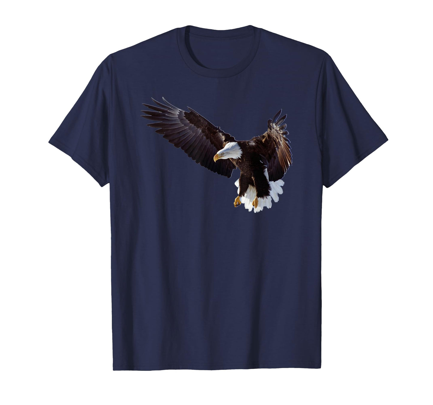 Lovely American Bald Eagle In Flight Photo Portrait T-Shirt