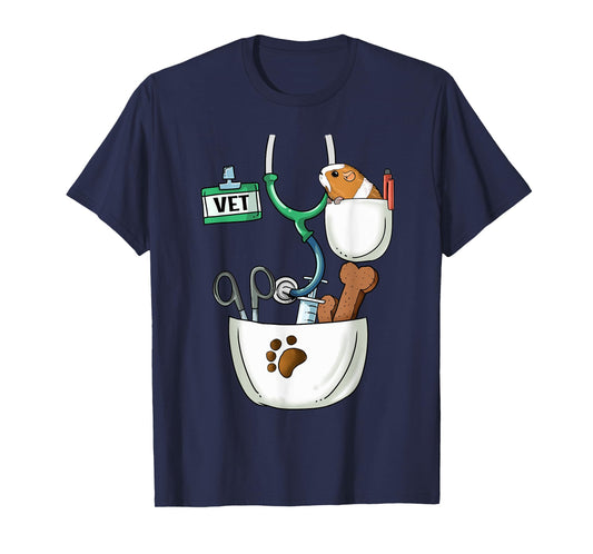 Veterinarian Halloween Costume Shirt Vet Tech Kids And Adult T-Shirt