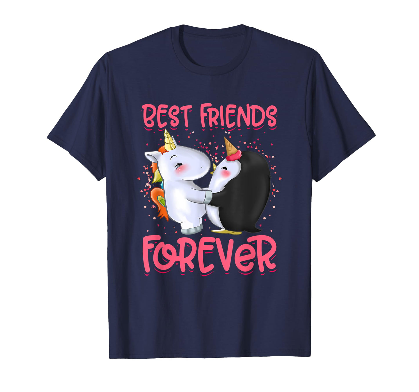 Girls Unicorn Clothes Dress Penguin Outfit Stuff Gift BFF T-Shirt