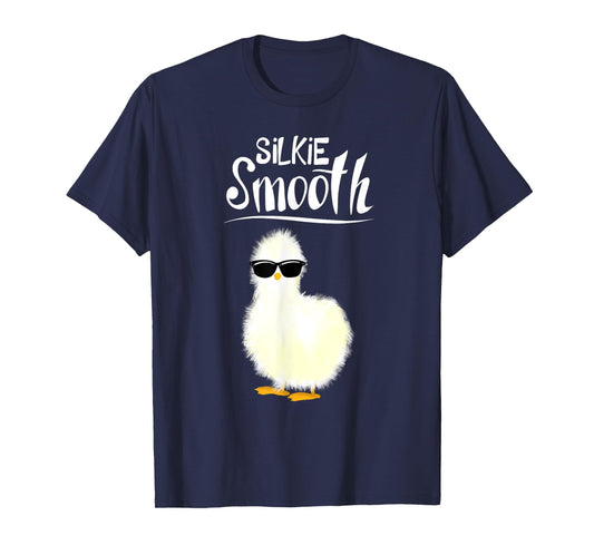 Funny Silkie Smooth Art For Men Women Silkie Chicken Lover T-Shirt