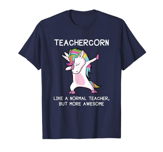 Teachercorn Teacher Unicorn T-Shirt for Men Women Girls Kids