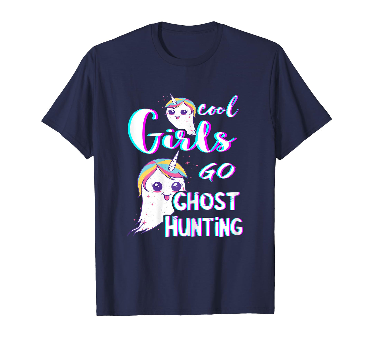 Ghost Hunting Girl Paranormal Investigator Ghost Hunt Ghosts T-Shirt