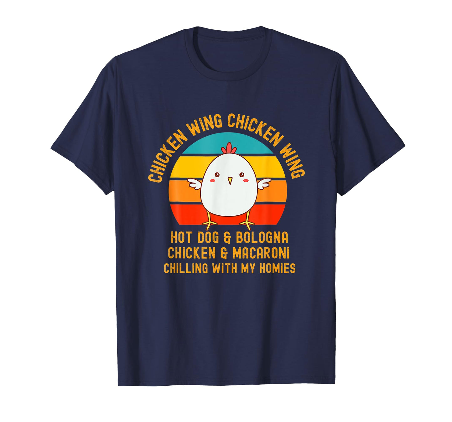 Chicken Wing Chicken Wing Hot Dog And Bologna Toddler 5T T-Shirt