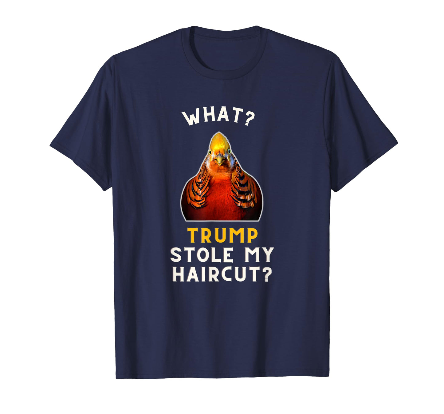 Golden pheasant Meme Bird Men Women Kids T-Shirt