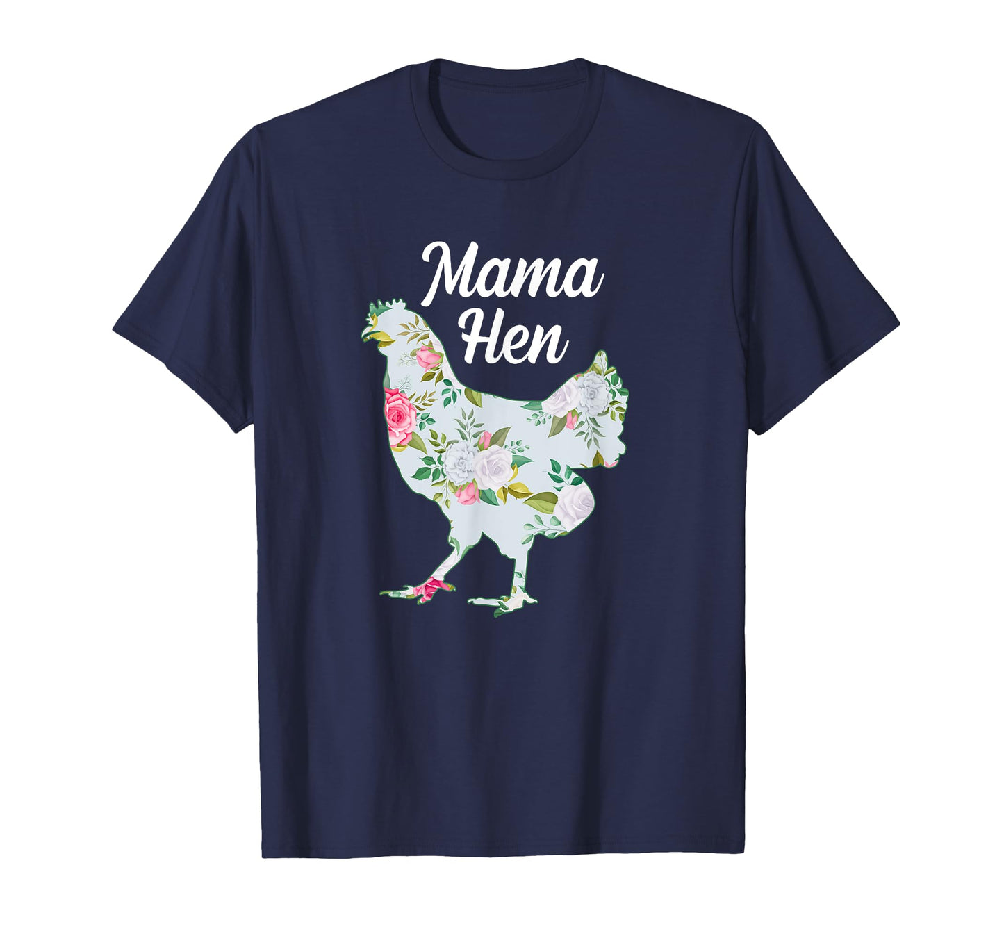 Mama Hen Funny Mother's Day Chicken Mom Farmer Farm T-Shirt
