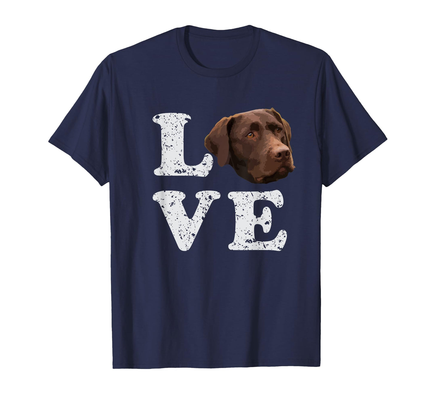 I Love My Chocolate Lab T-Shirt | Labrador Retriever Dog Tee T-Shirt for Men Women Girls Kids
